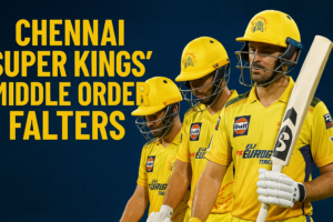 Chennai Super Kings' Middle Order Falters