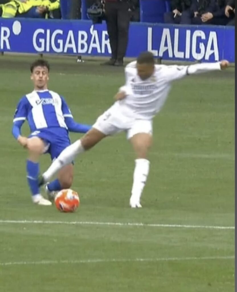 Kylian Mbappé Sees Red in Real Madrid's